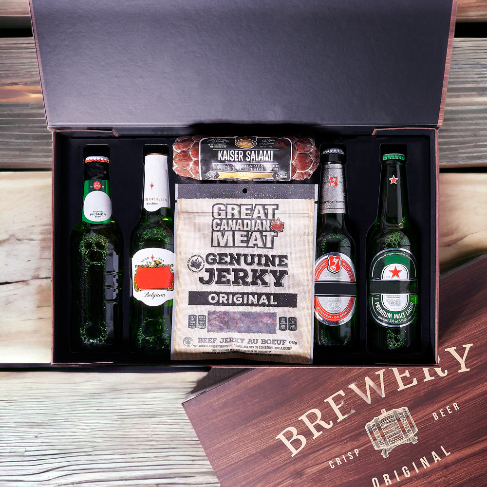 Beer & Meat Gift Box