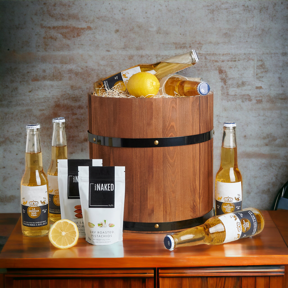 Beers &amp; Lemons Gift Basket
