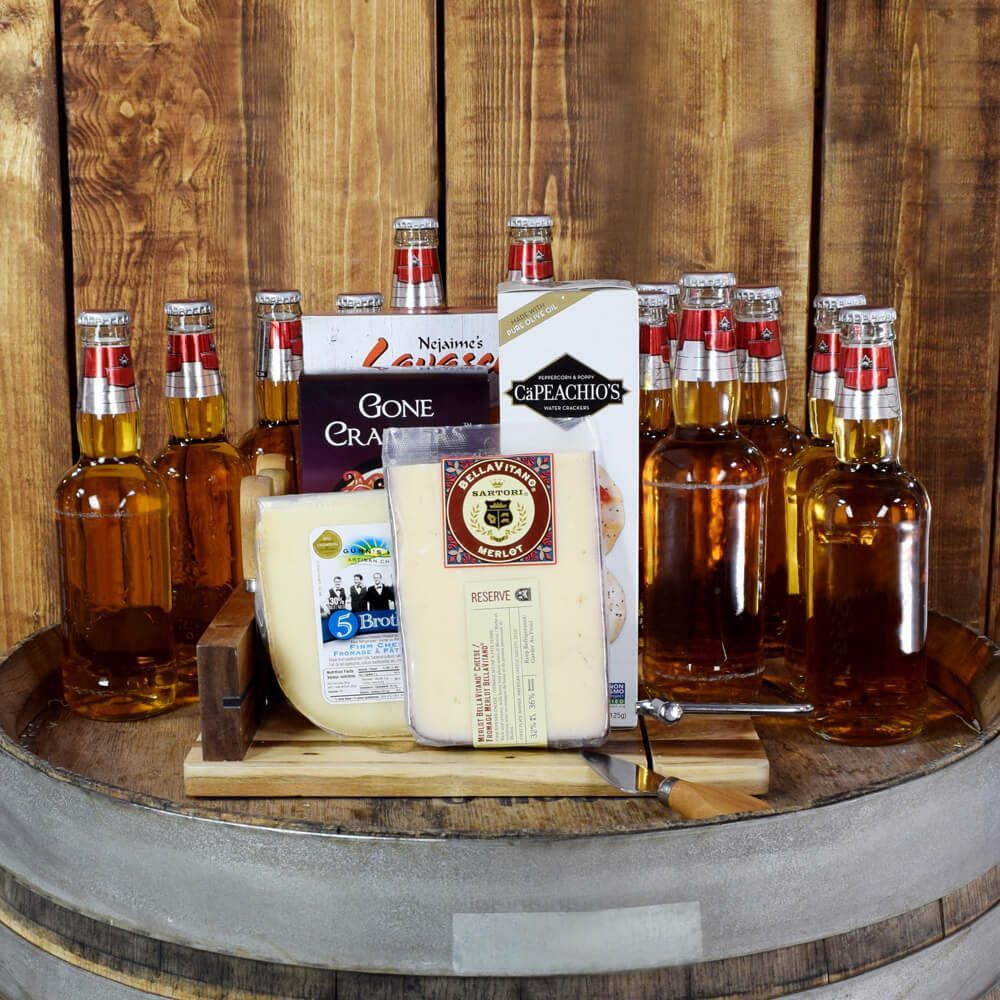 Beer With Cheese & Crackers Subscription