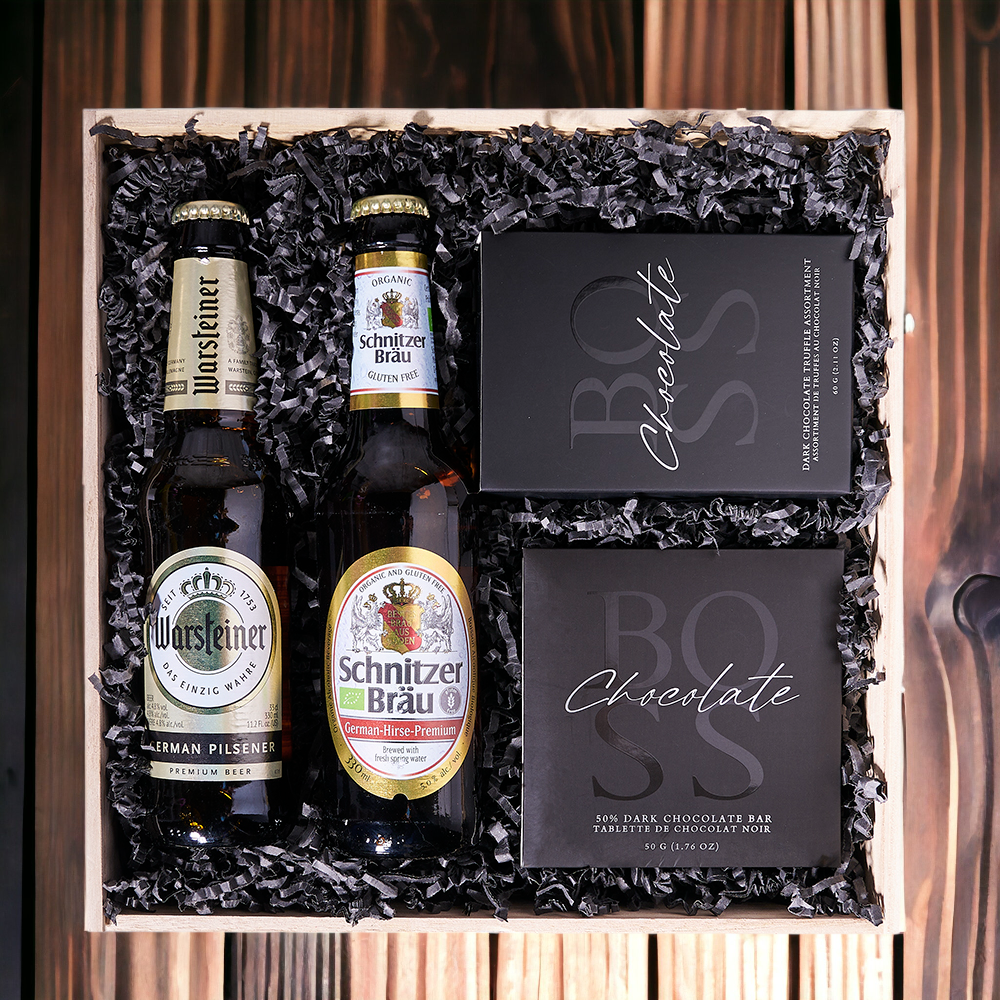 Chocolate &amp; Beer Gift Box