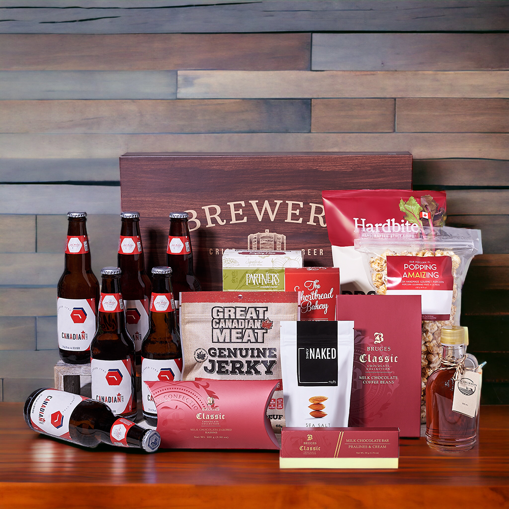 "Horn of Plenty" Snack & Six Pack Gift