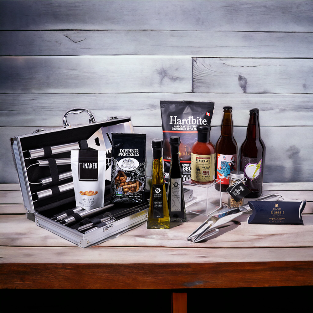 "Pros Only" BBQ Beer Gift Set