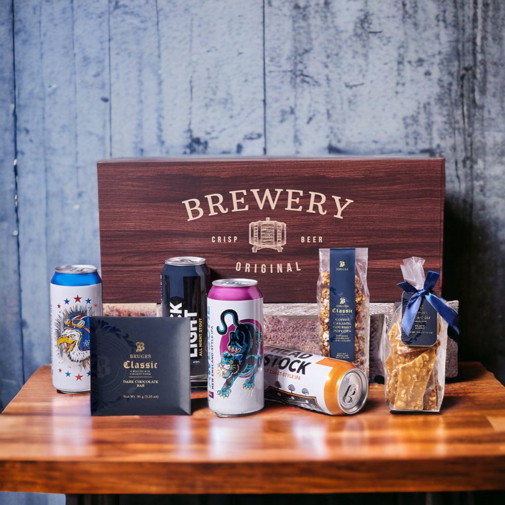Superb Beer &amp; Delicious Treats Gift