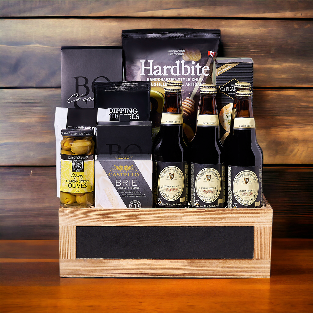 Supreme Gourmet Snacks &amp; Beer Gift