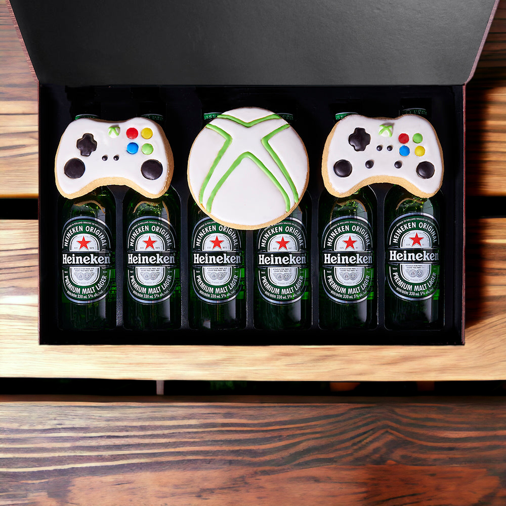 The Gamer's Beer & Cookie Box