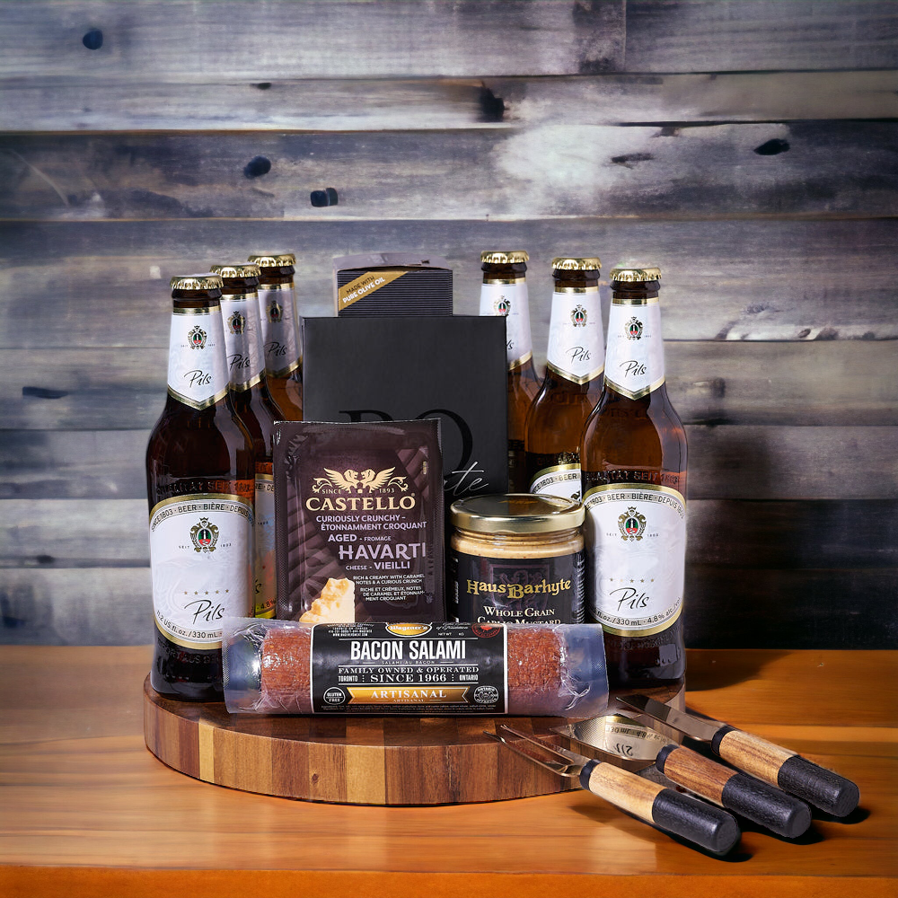 The Scrumptious Appetizer &amp; Beer Gift Set