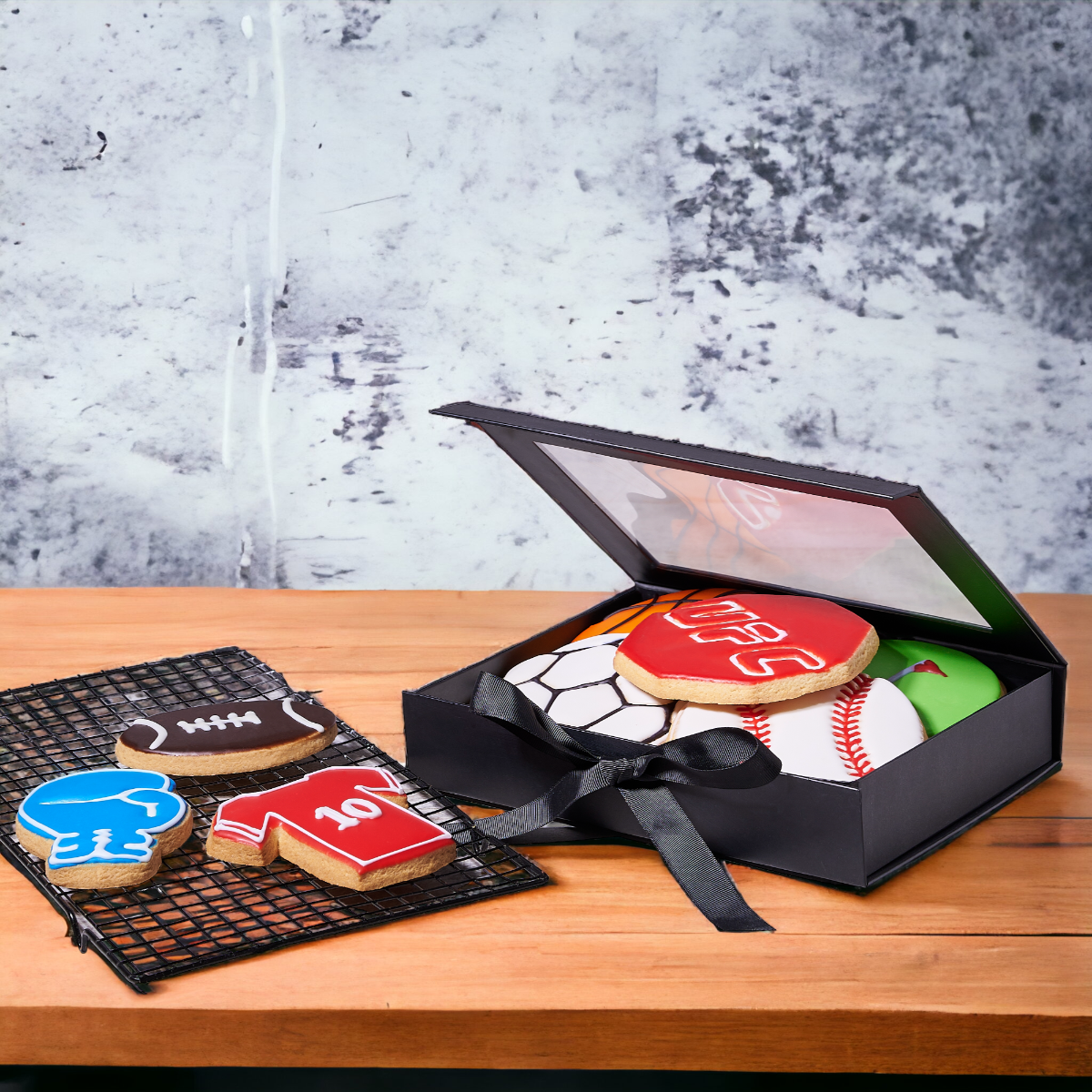 The Sports Cookie Box