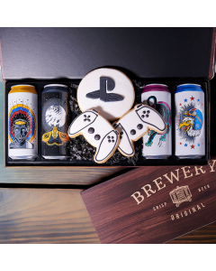 Craft Beer & Gaming Cookie Box
