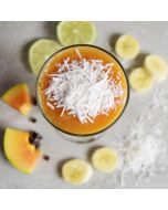 Banana Papaya & Coconut Smoothie